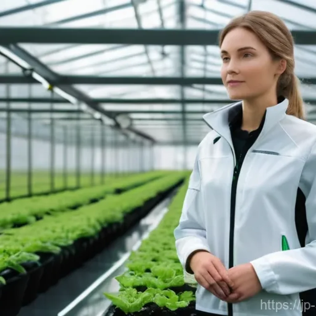 농업환경기술자 자격증의 경제적 혜택 - **Prompt 1: Futuristic Smart Farming Technician**
A highly detailed, photorealistic image of a f...